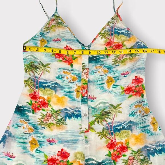 Majorelle Tudo Bem Romper in Hawaiian Multi - Picture 6 of 8